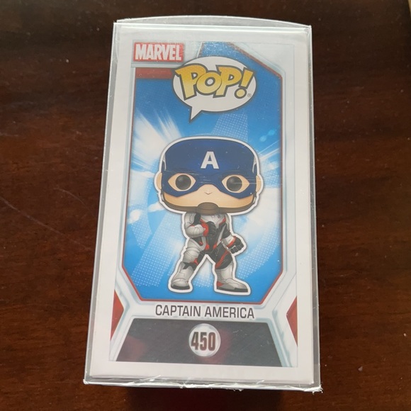 Funko Pop Marvel Avengers Captain America#450 - Picture 4 of 7